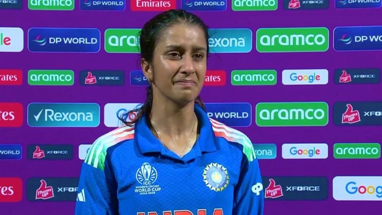 Jemima Rodriguez menangis saat mengutip sebuah ayat Alkitab saat dia menerima penghargaan POTM saat India mengalahkan Australia untuk mencapai final Piala Dunia Wanita FIFA 2025 (Tonton Video)