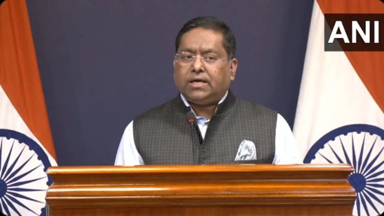 “Pakistan marah karena Afghanistan menjalankan kedaulatan atas wilayahnya sendiri,” kata juru bicara MEA Randhir Jaiswal (lihat video)