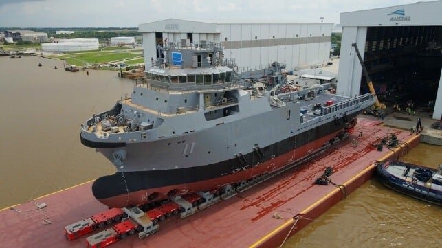 Perjanjian Austal dan Angkatan Laut tentang pelepasan harga untuk pembangunan kapal T-TS