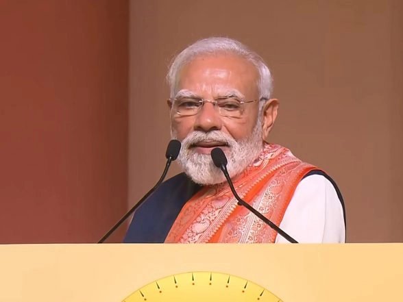 Berita India | PM Modi menyoroti ketahanan budaya Goa saat perayaan 550 tahun Sri Samsthan Gokarn Partagali Jeewottam Math di Kanakona