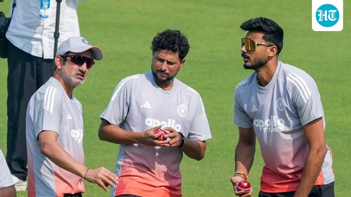 Gautam Gambhir menyerbu jaring Eden, menyelesaikan perdebatan Kuldeep Yadav vs Axar Patel; latihan Shubman Gill menjelang Tes Calcutta