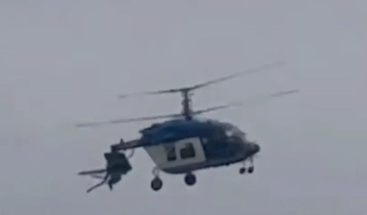 Helikopter Ka-226 Rusia jatuh di Dagestan.