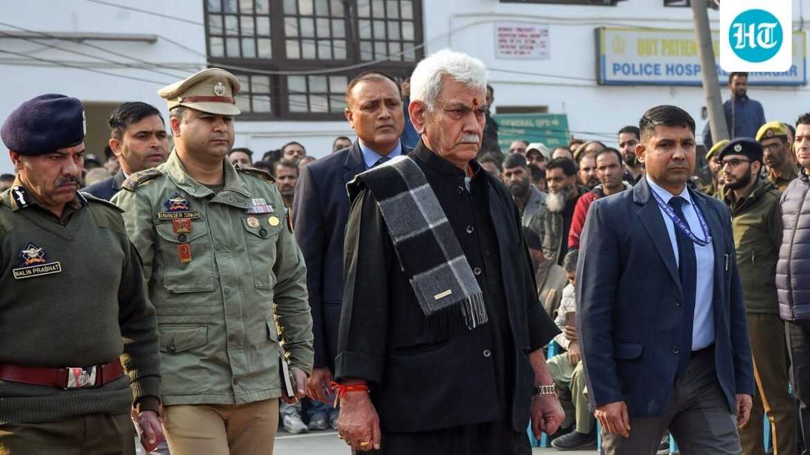 J&K LG mengesampingkan keterlibatan teroris dalam ledakan Nowgam, menyebutnya sebagai kecelakaan