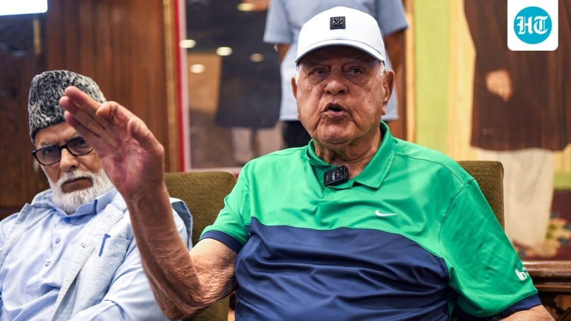 “Saya berharap Operasi Sindur tidak terjadi, tidak terjadi apa-apa”: Farooq Abdullah usai ledakan di Nowgam