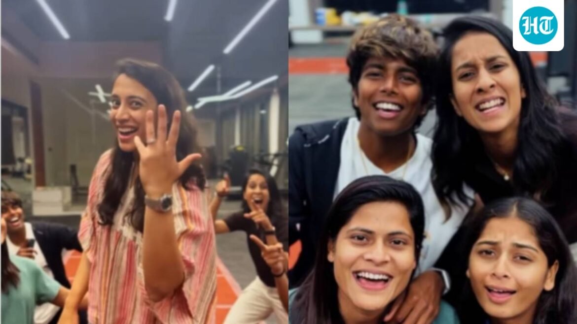 Smriti Mandhana Mengumumkan Pertunangan Dengan Palash Muchal Dalam Koreografi Instagram; set pernikahan untuk 23 November