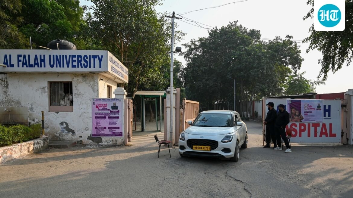 “Tidak ada kontak”: tanggapan awal Universitas Al Falah terhadap ledakan Benteng Merah di Delhi