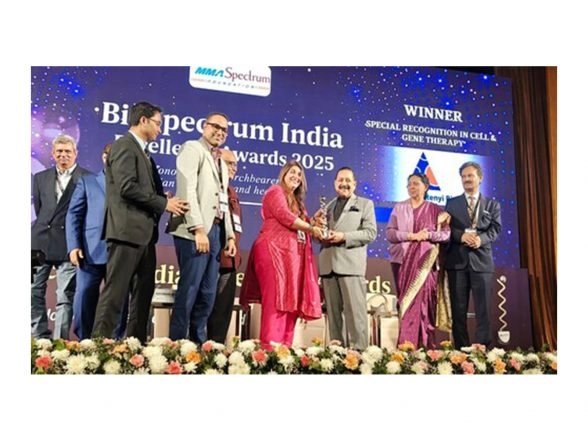 Berita bisnis | Miltenyi Biotec Menerima ‘Penghargaan Khusus’ atas Pekerjaan Perintis dalam Terapi Sel dan Gen di BioSpectrum India Excellence Awards 2025