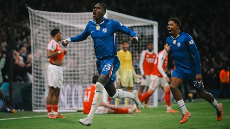 Liga Premier 2025-26: Chelsea bermain imbang 1-1 dengan Arsenal meski Moises Caicedo mendapat kartu merah di babak pertama