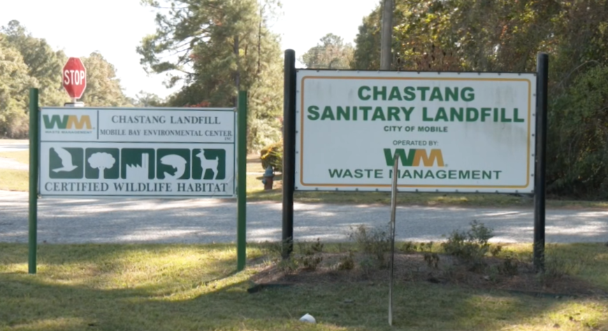 Mobile County menolak perluasan TPA Chastang