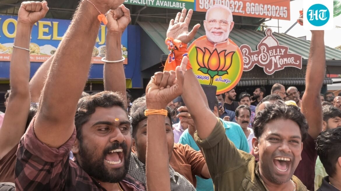 ‘Selera yang jelas untuk perubahan’: Rajiv Chandrashekhar memuji lonjakan BJP dalam jajak pendapat lokal di Kerala