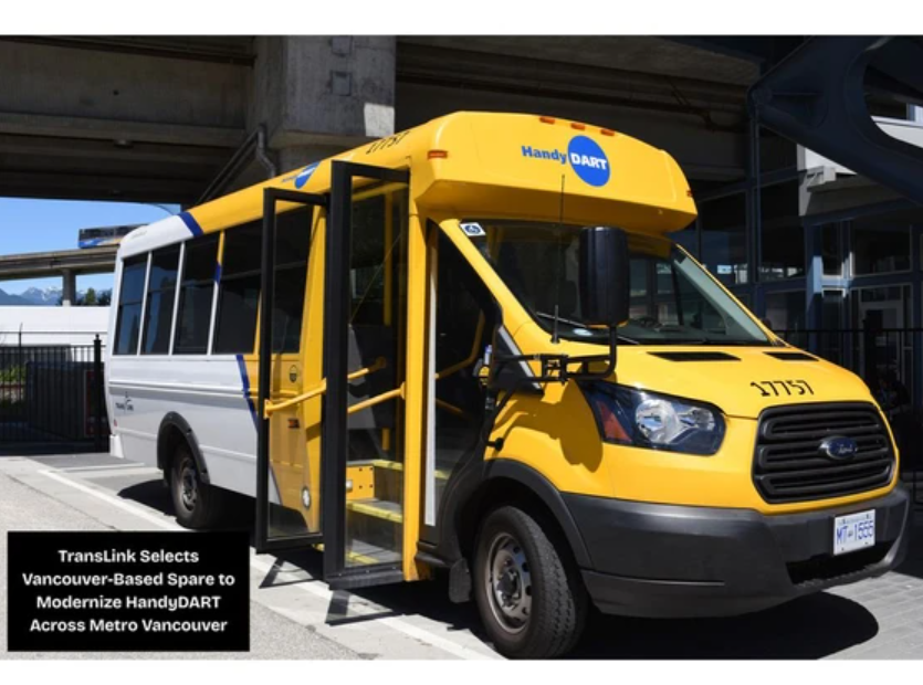 TransLink Memilih Perusahaan Teknologi Vancouver Spare untuk Modernisasi HandyDART di Metro Vancouver
